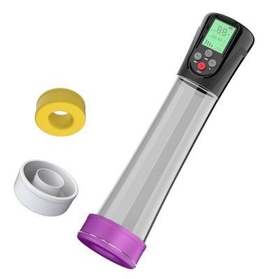 USB रिचार्जेबल मेन्स सेक्स टॉयज ऑटोमैटिक पेनिस पंप 29cm PVC
